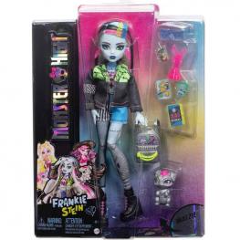 Monster High Frankie Stein con Perrito Watzie (Mattel HXH73)