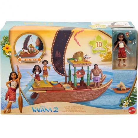 Princesas Disney - Vaiana 2 Canoa de Aventuras (Mattel JBT78)