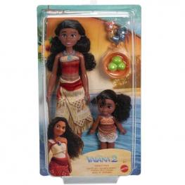 Princesas Disney - Muñeca Vaiana 2 y su Hermana (Mattel JBT66)