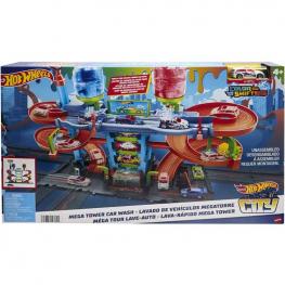 Hot Wheels City Mega Torre Lavado de Coches (Mattel HDP05)