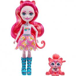 Enchantimals Muñeca Texie Tiger y Sabre (Mattel HXB97)
