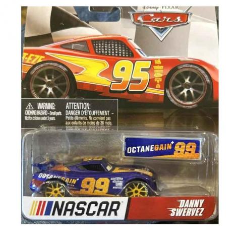 Cars Coches Personajes Nascar - Danny Swervez (Mattel JDG72)