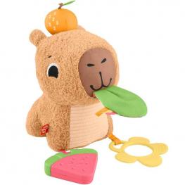 Peluche Capibara Abracitos y Jueguecitos (Mattel HYR54)