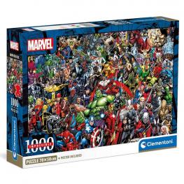 Puzzle Marvel Impossible 1000 piezas (Clementoni 39709)