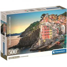 Puzzle Costa de Riomaggiore 500 Piezas (Clementoni 35576)