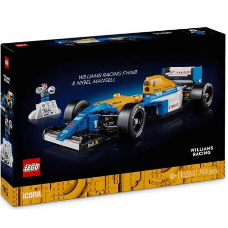 Lego 10353 Icons -  Williams Racing FW14B y Nigel Mansell