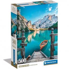 Puzzle Lago Braies 500 Piezas (Clementoni 35538)