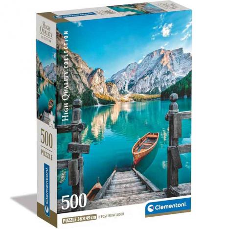 Puzzle Lago Braies 500 Piezas (Clementoni 35538)