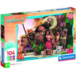 Puzzle Disney Vaiana 104 Piezas (Clementoni 25786)