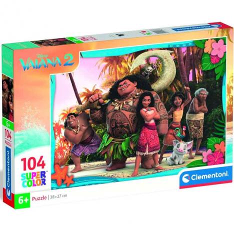 Puzzle Disney Vaiana 104 Piezas (Clementoni 25786)