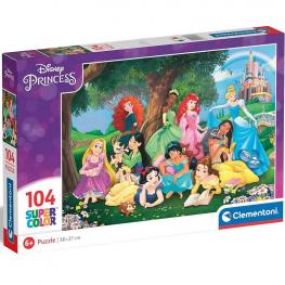 Puzzle Princesas Disney 104 Piezas (Clementoni 25743)