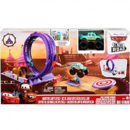 Cars Pista Cars On The Road Showtime Loop Playset (Mattel HGV73)