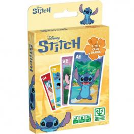 Juego de Cartas Stitch 4 en 1