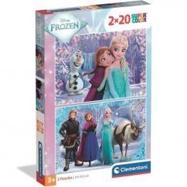 Puzzle Disney Frozen 2 X 20 Piezas (Clementoni 24825)