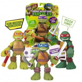 TORTUGAS NINJA FIGURA 15 CM. CON SONIDO