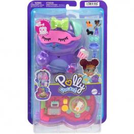 Polly Pocket - Estuche Perrito Fiesta de Pijamas (Mattel JCR38)