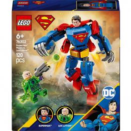 Lego 76302 Super Héroes DC - Armadura Robótica de Superman vs. Lex Luthor