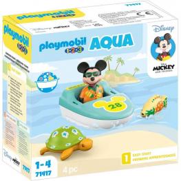 Playmobil 71417 - 1,2,3 - Viaje en Bote con Mickey