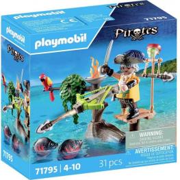 Playmobil 71795 - Pirates: Pirata con Ballesta