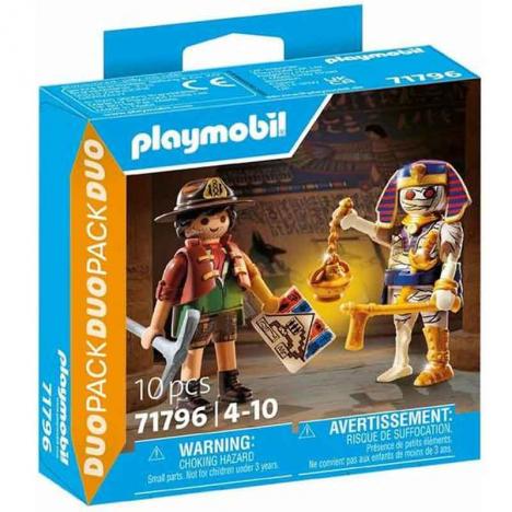 Playmobil 71796 - Duo Pack Cazador de Tesoro y Momia