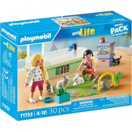 Playmobil 71753 - My Life: Starter Pack Familia de Conejos