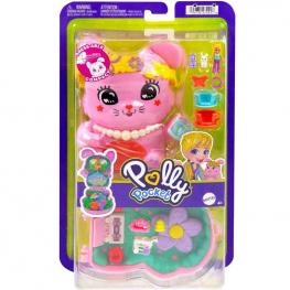 Polly Pocket - Estuche Conejito Fiesta del Té (Mattel JCR40)