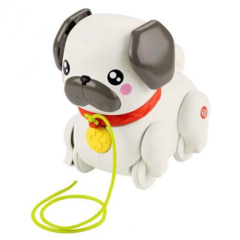 Arrastre Pasea al Perrito Pug (Mattel HTW94)