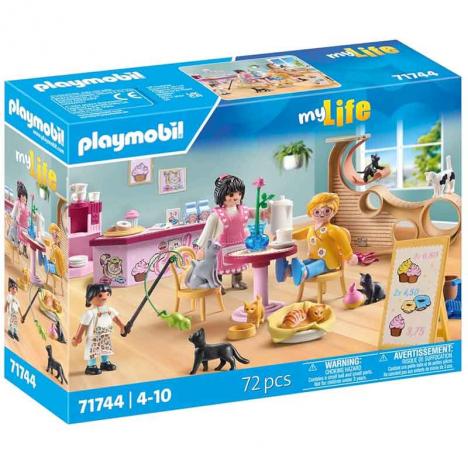 Playmobil 71744 - My Life: Cafetería para Gatos