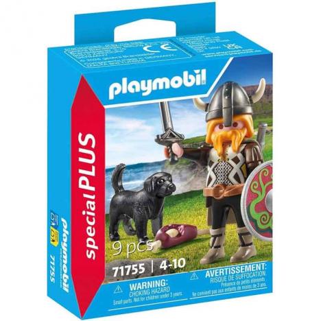 Playmobil  71755 - Special Plus: Vikingo con Perro Guardián