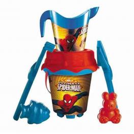Spiderman Conjunto Cubo Castillo con Regadera
