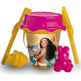 Vaiana Conjunto Cubo Castillo con Moldes