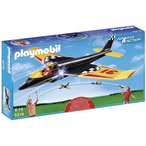 PLAYMOBIL PLANEADOR DE CARRERAS.