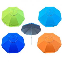 Parasol Aluminio Polyester Solar 180 cm Modelos Surtidos