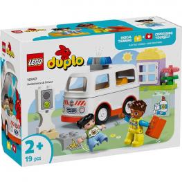 Lego 10447 Duplo - Mi Ciudad Ambulancia y Conductor