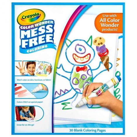 Colorea sin Manchas Color Wonder Libro de Recarga (Crayola 2479)