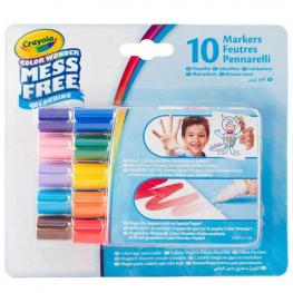Colorea sin Manchas Color Wonder Set 10 Rotuladores (Crayola 2570)