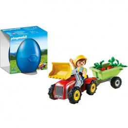 Playmobil 4943 - Huevo Niño con Tractor