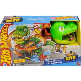 Hot Wheels T-Rex Batalla en Llamas (Mattel JBM73)