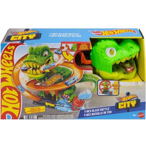 Hot Wheels T-Rex Batalla en Llamas (Mattel JBM73)
