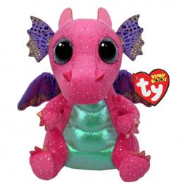 TY Peluche 15cm - Spitfire Dragón Rosa