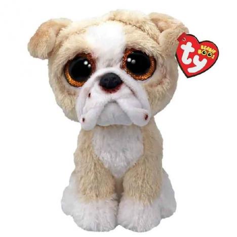 TY Peluche 15cm - Pooch Bull Dog