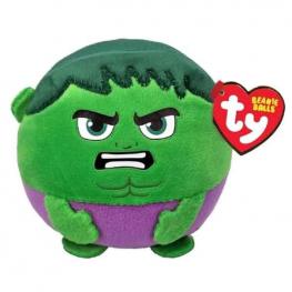 TY Peluche Beanie Ball 10 cm - Hulk