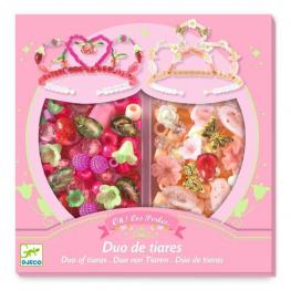 Perlas Dúo de Tiaras Rosa (DJECO 30039)
