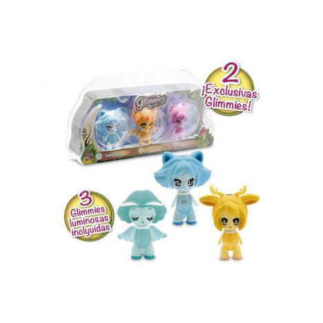 GLIMMIES - BLISTER 3 GLIMMIES 6 CM.