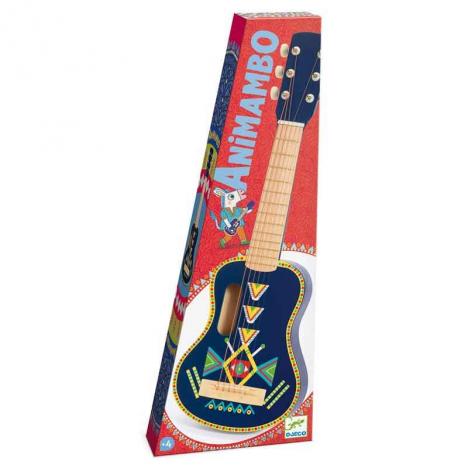 Guitarra de Madera con 6 Cuerdas Metálicas Animambo (DJECO 36024)