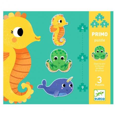Puzzle Evolutivo en el Mar (DJECO 37144)