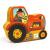Puzzle Silueta El Tractor 16 Piezas (DJECO 37275)