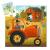 Puzzle Silueta El Tractor 16 Piezas (DJECO 37275)
