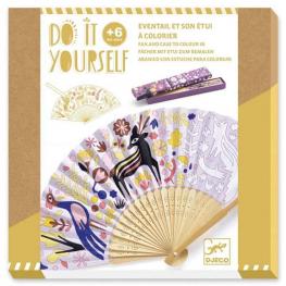 DIY Abanico con Estuche para Colorear (DJECO 37945)