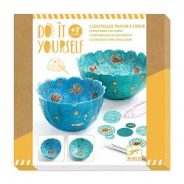DIY Kit Creativo 2 Cuencos Decorativos en el Mar (DJECO 37983)